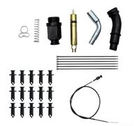 Sawhamale Câble de starter et piston de valve de démarrage pour Honda TRX350 350 TRX350FM 2000-2006 Pièces de rechange en plastique noir