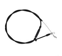 Sawhamale Câble d'embrayage de tondeuse 381030050 381030051 de rechange pour moteur 223 cc 76 cm 76 cm Pièce de tondeuse à gazon 133-1998 Câble de frein de traction Longueur 190,95 cm Noir