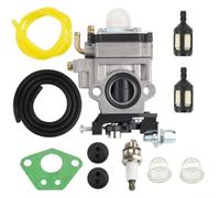 Sawhamale Carburateur pour 2 débroussailleuses de 15 mm pour tronçonneuse, pièce de rechange en métal pour équipement électrique extérieur