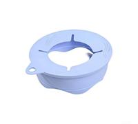 Sawhamale Couvercle de bol mélangeur en silicone avec port verseur pour batteurs sur socle de 4,5 à 5 litres, couvercle anti-éclaboussures avec trou de suspension pour un rangement facile, kit