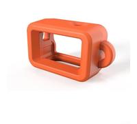 Sawhamale Étui flottant pour DJI Action5 Pro, orange vif, flottabilité en EVA, boîtier flottant anti-perte avec design compact 10 x 6,7 x 4,8 cm pour la plongée avec tuba, le surf et autres sports