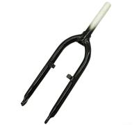 Sawhamale Fourche avant en alliage d'aluminium pour vélo pliable de 50,8 cm, fourche de suspension avec tube de direction de 28,6 mm x 170 mm de long, pièce de rechange légère pour les déplacements