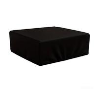 Sawhamale Housse de protection vintage pour tourne-disque vinyle imperméable en tissu Oxford avec cordon de serrage élastique pour équipement audio domestique, noir (46 x 38 x 14 cm)