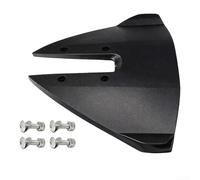 Sawhamale Hydrofoil Marine Hydrofoil pour moteur hors-bord 15-200HP, déflecteur d'ondes ABS anti-cavitation pour améliorer la vitesse du carburant et réduire le marsouin, noir 370 x 430 mm