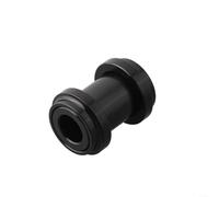 Sawhamale Kit de quincaillerie de bague d'amortisseur arrière de vélo en alliage d'aluminium 8 mm pour suspension VTT RockShox et Fox avec plusieurs options de taille 22,2 mm à 41,4 mm en noir (8 mm x