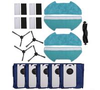 Sawhamale Kit de rechange pour aspirateur robotique BObsweep et Dustin avec série Ultra-Vision, y compris le papier filtre en plastique nylon (B)