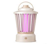 Sawhamale Lanterne électrique 3 en 1 anti-mouches et de camping, 390 nm UV avec cordon USB de 1,2 m, étanche, pour intérieur et extérieur, terrasse, jardin, chambre à coucher, tente, faible bruit P