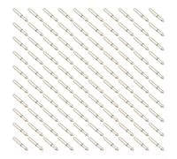 Sawhamale Lot de 100 sondes de test à ressort avec tube en laiton doré et ressort en fil d'acier inoxydable, plusieurs tailles de 0,68 mm à 2,36 mm, modèles P50-B1/P75-B1/P100-B/Q2/P125-H (GP-2)