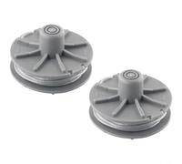 Sawhamale Lot de 2 bobines de fil pour débroussailleuse SmallCut 300, SmallCut Plus 350/23, 400/25, 450/25, Plus 500/27, remplace la pièce n° 05307-20, diamètre 1,65 mm Auto F