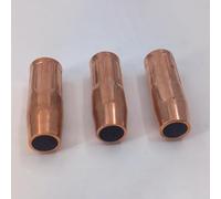 Sawhamale Lot de 3 buses à gaz coniques MIG MAG 21-50, embouts de soudure en cuivre 1/2" pour torches Lincoln 100L et #1