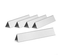Sawhamale Lot de 5 plaques chauffantes en acier inoxydable pour barbecue Weber série 300 (E310/E320/E330, 2011-2016) - 5 pièces, résistant à la rouille, robuste 17GA
