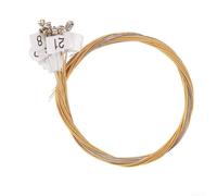 Sawhamale Lyre Harpe Jeu de cordes de rechange en laiton et nylon pour modèles de cordes 15/16/19/21/24, bord lisse, pour joueurs professionnels et débutants en folk a (21 cordes en laiton)