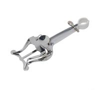 Sawhamale Lyre Partition Clip Stand pour Trompette - Support de Musique de Marche en Métal Portable à Pince pour Instrument Clip Argenté 15,5 x 5,3 x 1,9 cm