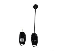 Sawhamale Microphone d'instrument sans fil pour saxophone trompette Erhu Clarinette UHF 2,4 G Récepteur émetteur avec clip batterie rechargeable pour spectacle en direct église (1 en 1 pour Erhu)