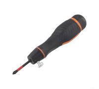 Sawhamale Poignée de scie alternative avec poignée ergonomique antidérapante, design 2 en 1 pour couper et visser, changement rapide de la lame et rangement intégré des embouts de tournevis, durable