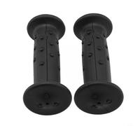 Sawhamale Poignées de guidon de vélo pour enfants de 19 mm en caoutchouc TRP doux et antidérapant pour vélos d'enfants, paire confortable pour la sécurité du cyclisme et un contrôle facile, noir et