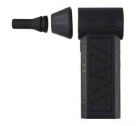 Sawhamale Souffleur d'air portatif sans fil 130 000 tr/min moteur sans balais 200 W avec batterie de 5000 mAh et charge rapide de type C pour intérieur de voiture, clavier, maison et bureau