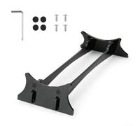 Sawhamale Support de haut-parleur en acrylique compatible avec 1/2/3, support de bureau en ABS avec design compact 33 x 7,5 x 3,5 cm et finition noire élégante pour un support stable