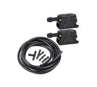 SAWILI Buses de Jets de pulvérisation d'eau de balai d'essuie-glace de lave-glace de voiture, for Mercedes, for Benz, Vito 638 639 W638 W639 W447 Buse de lave-glace(Nozzle and 2m Hose)