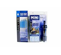 Sawyer Mini Filtre à Eau Original Set avec SP113-3 x 1 L Sac d'hydratation (Noir + Sachet 3 x 1Litre SP113)