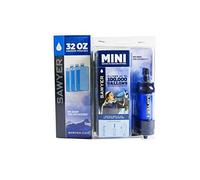 Sawyer Mini filtres à Eau avec Poches à Eau SP113-3 x 1 l, Mini Blau (3 x 1l)
