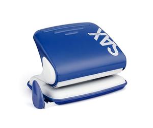 Sax 318-04 Perforatrice Century Line 15 feuilles (Bleu)