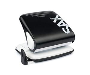 Sax 418-09 Perforatrice Century Line 418 25 feuilles (Noir)