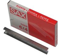 Sax agrafes 6/4 zinc 1000 agrafes