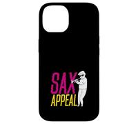 Sax Appeal Saxophone Saxophoniste Jazz Band Coque pour iPhone 14