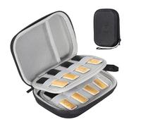 SAX Clarinet Reed Case - Saxophone Reeds Storage Bag has 20pcs Saxophone Reed Reed Storage Case Saxophone Reed Seed Case Storage 20pcs Seash Shock Saxophone Seed, noir, se beskrivning, Fermeture