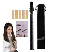 Sax de poche, machine portable, saxophone à 8 trous avec anches, outil de musique pratique, équipement harmonique professionnel avec style intelligent, instrument débutant pour studio et