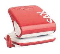 Agrafeuse et agrafe GENERIQUE Sax design perforatrice 418 «l» pour 25 feuilles-couleur rouge 0-418-13