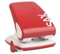 Sax design perforatrice 518 «xl» 40 feuilles-couleur rouge 0-518-13 G