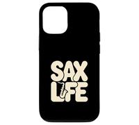 Sax Life Cool Saxophone Jazz Musician Vibes Coque pour iPhone 12/12 Pro