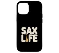 Sax Life Cool Saxophone Jazz Musician Vibes Coque pour iPhone 12/12 Pro