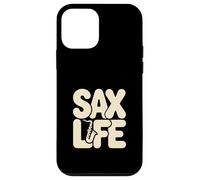 Sax Life Cool Saxophone Jazz Musician Vibes Coque pour iPhone 12 Mini