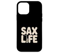 Sax Life Cool Saxophone Jazz Musician Vibes Coque pour iPhone 12 Mini