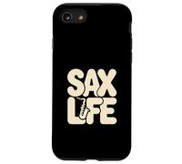 Sax Life Cool Saxophone Jazz Musician Vibes Coque pour iPhone SE (2020) / 7/8