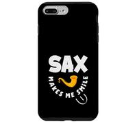 Sax Makes Me Smile Saxophone Amusant Coque pour iPhone 7 Plus/8 Plus