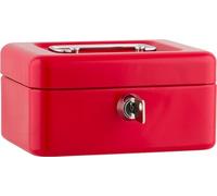 Sax NOUVEAU !! SAX Caissette à monnaie 15,2x11,5x8 cm, Insert à monnaie, ROUGE