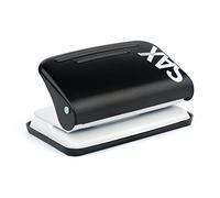 Sax Perforateur 218, pour jusqu'à 12 Feuilles, Mini perforateur, Design Moderne et élégant, Gain de Place