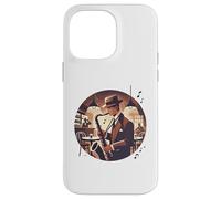 Sax Player Jazz Musicien Saxophoniste Notes de Musique Saxophone Coque pour iPhone 14 Pro Max