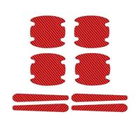 SAXCXCS 8 pcs Film Protecteur Poignée Portière Voiture,pour Peugeot 208 II GT-Line/Peugeot 408 508 4008 5008 308, Contre Rayures Poignées Porte Bords Voiture,pour Décoration Protection,D