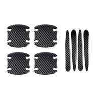 SAXCXCS 8 pcs Film Protecteur Poignée Portière Voiture,pour Volvo, Contre Rayures Poignées Porte Bords Voiture,pour Décoration Protection,A