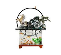 Saxificateur pour salon - Petite richesse - Chute d'eau - Décoration d'aquarium - Bonheur