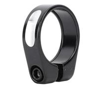 SAXOJONON Collier de serrage pour tige de selle de vélo, pour vélo de route de montagne, dégagement rapide, conception creuse, usiné CNC, antirouille, durable, léger, 31,8 mm 34,9