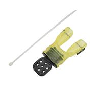SAXOJONON Embouchure thermoplastique pour tuba de plongée, régulateur de respiration, embout buccal de dentition (jaune bonbon)