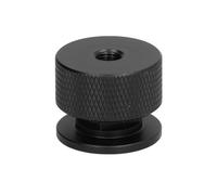 SAXOJONON Fixation de pipeline pour capot de soudage, pièce de rechange pour casque en alliage d'aluminium, conception de finition de surface, verrouillage rotatif léger et (Noire)