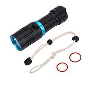 SAXOJONON Lampe de Poche étanche en Alliage d'aluminium, Torche LED Portable sous-Marine d'extérieur de 50m