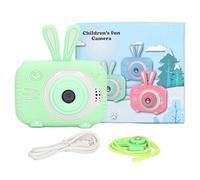 Saxojonon Pour appareil photo enfant, mini caméra verte X5, HD 20 MP, charge USB, mise au point automatique, acheté photo intégré, jouet pour appareil photo
